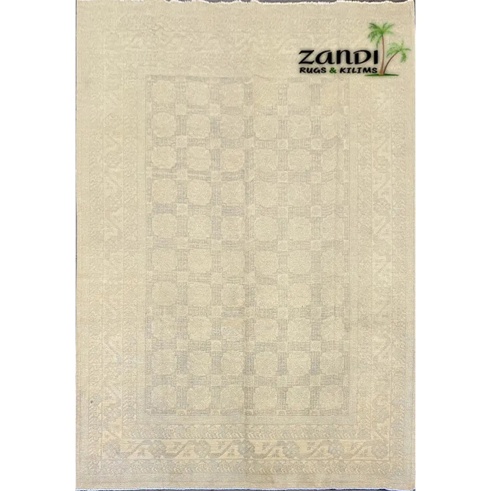 One Of The Kind Afghani Khotan Rug 10'4" x 8'2" zandirugs